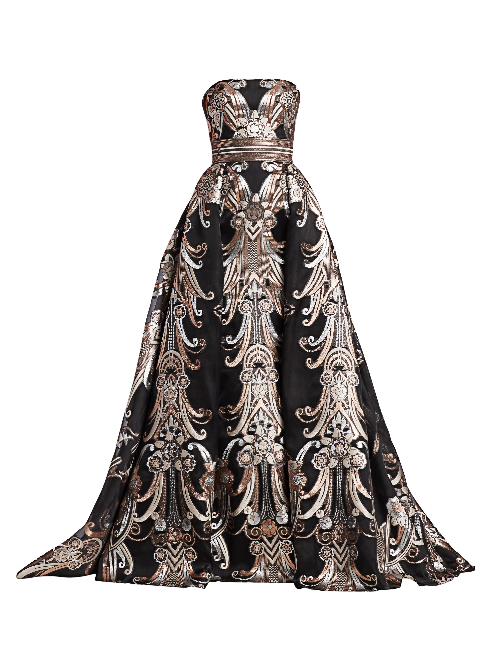 1920 style evening dress Zapaka Women Black nad Green V Neck Cap Sleeves Beaded Sequin 1920s Formal Dress, S main image 1