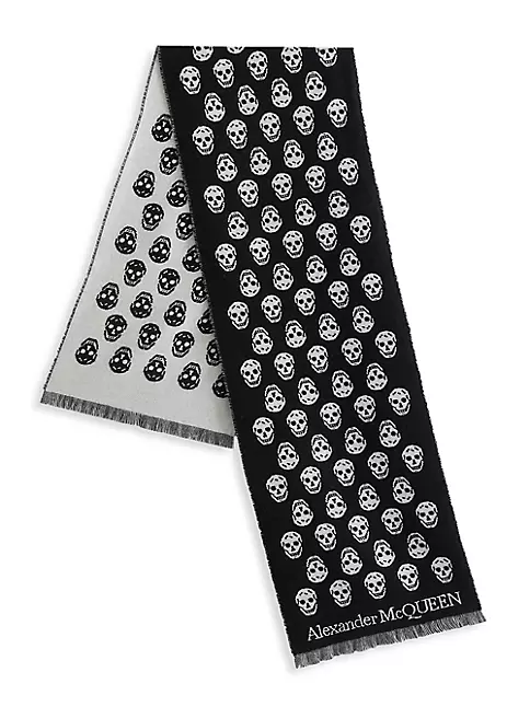 Alexander McQueen Skull-Print Scarf @ Saks Off 5th Up to 62% Off