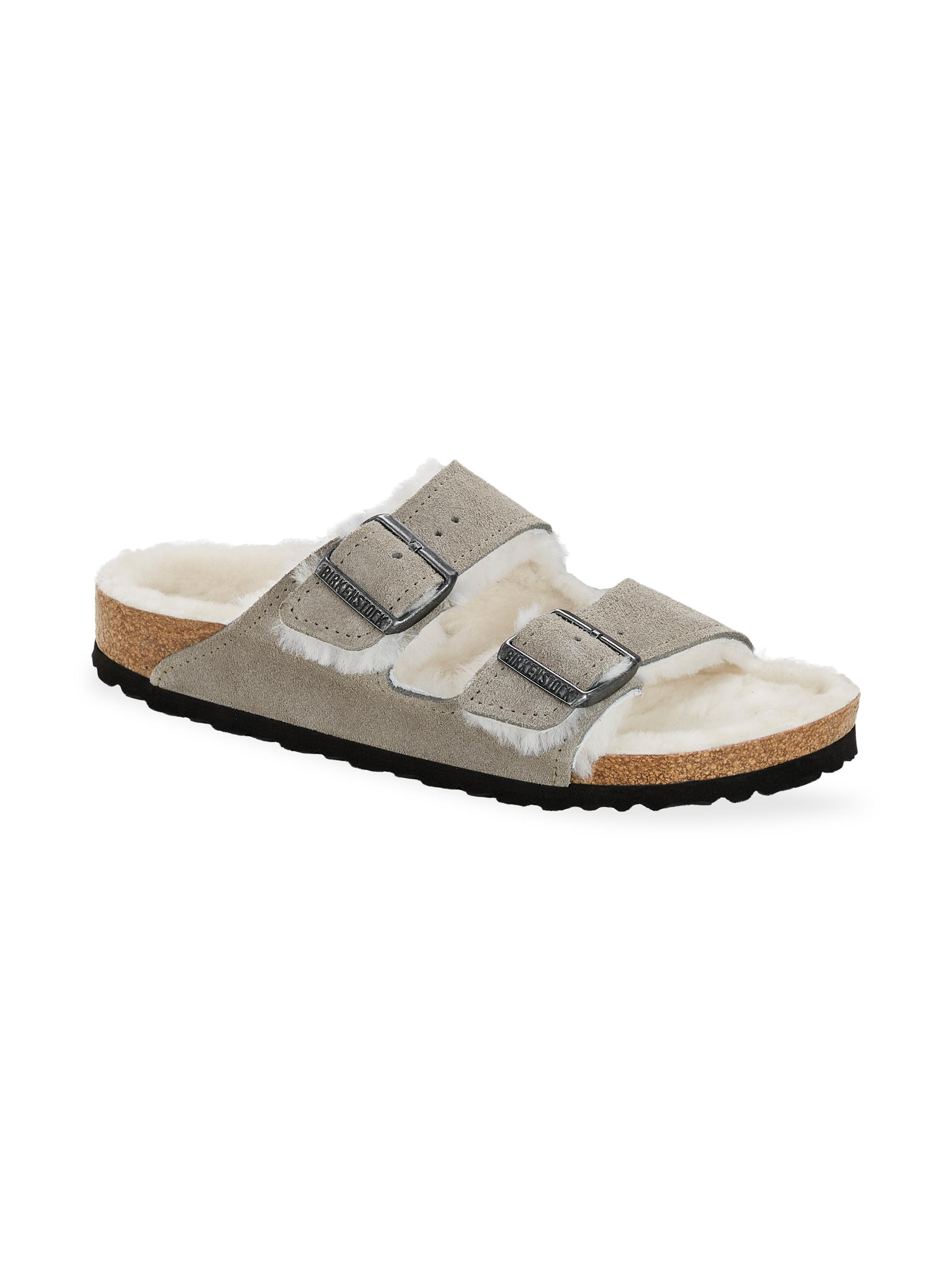 shearling lined birkenstocks