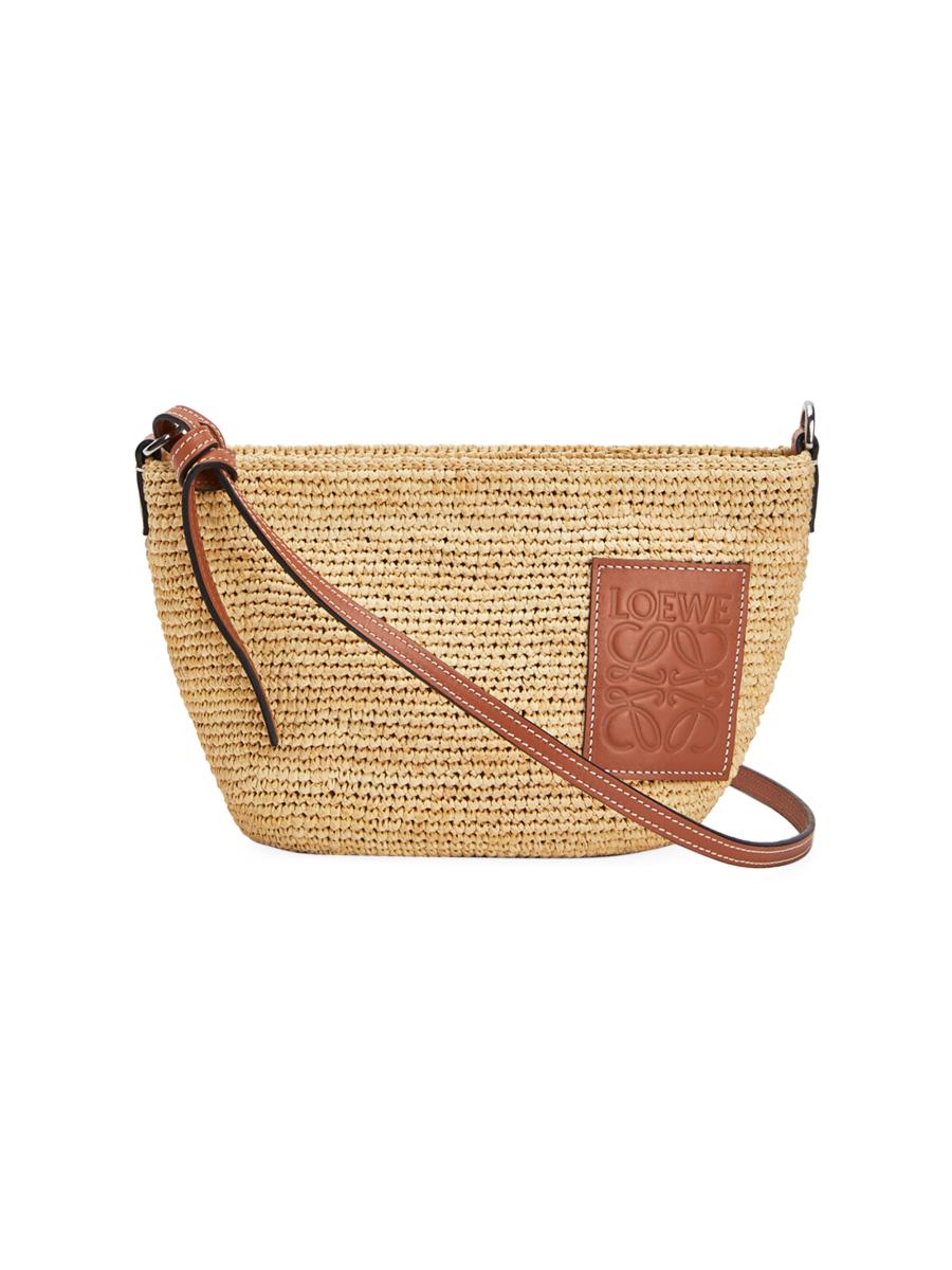 LOEWE ストライプ柄 かごバッグ ストライプ LOEWE(ロエベ) バッグ・カバン(レディース) - 海外