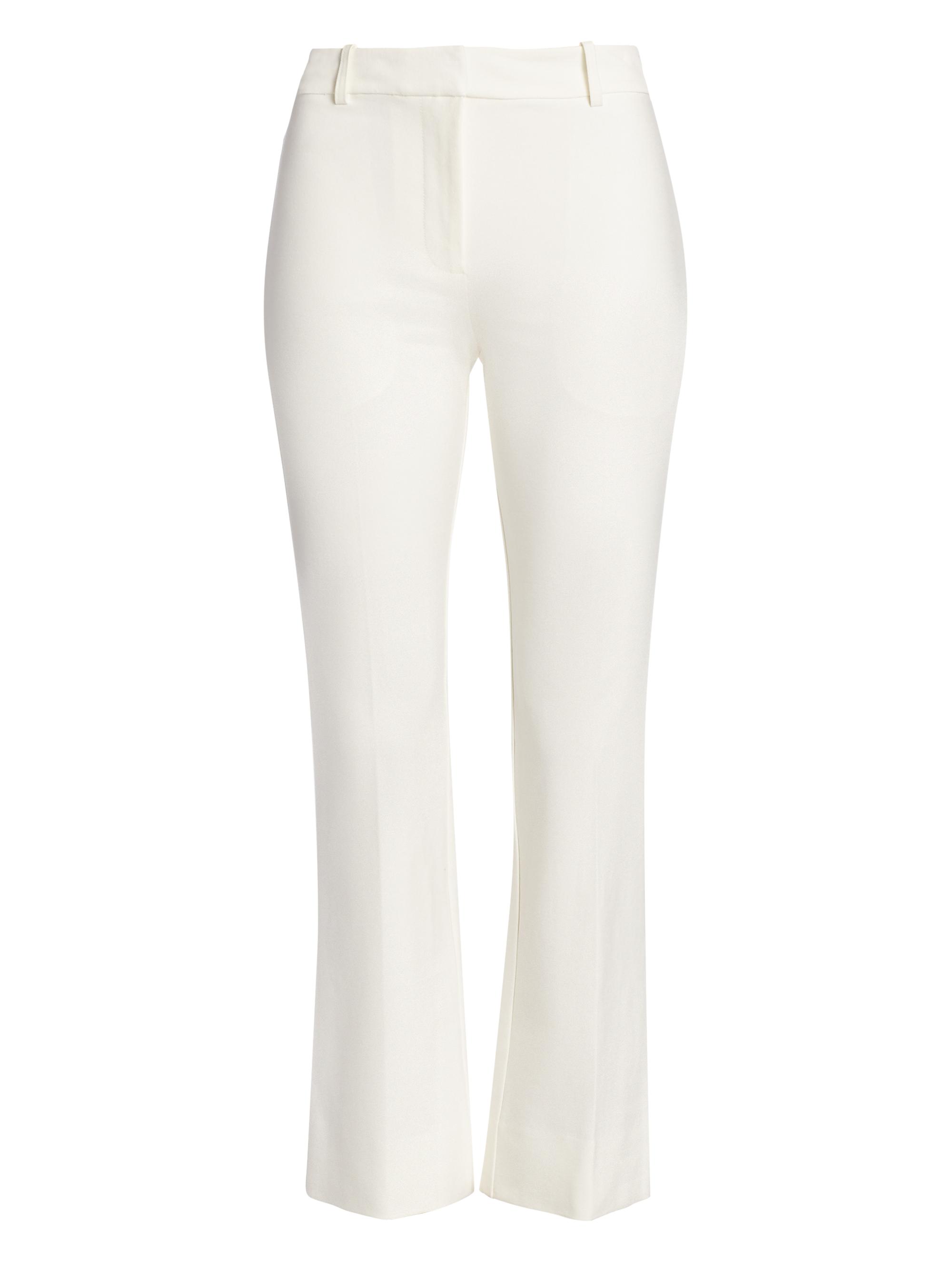 Derek Lam 10 Crosby Women's Crosby Crop Flare Pants - White