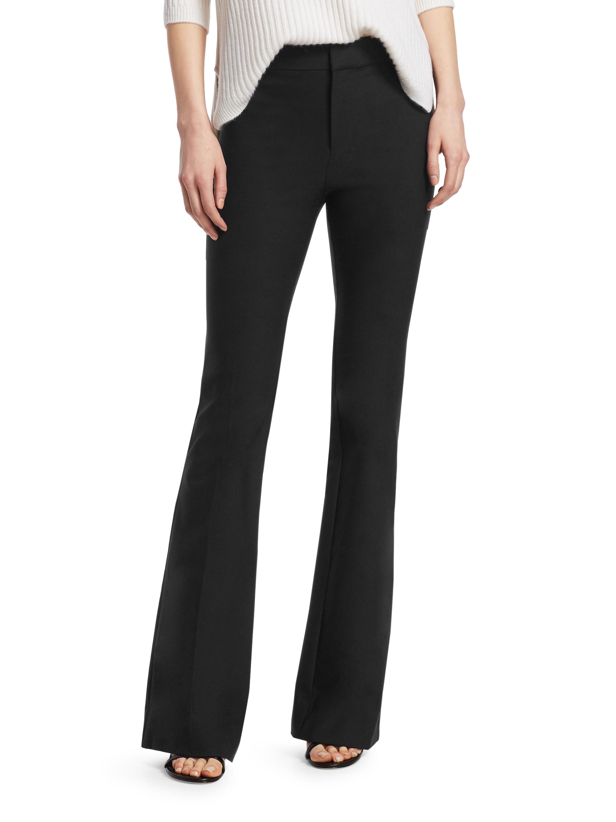 Derek Lam 10 Crosby Women's Crosby Flare Pant - Black | Thumbnail 3