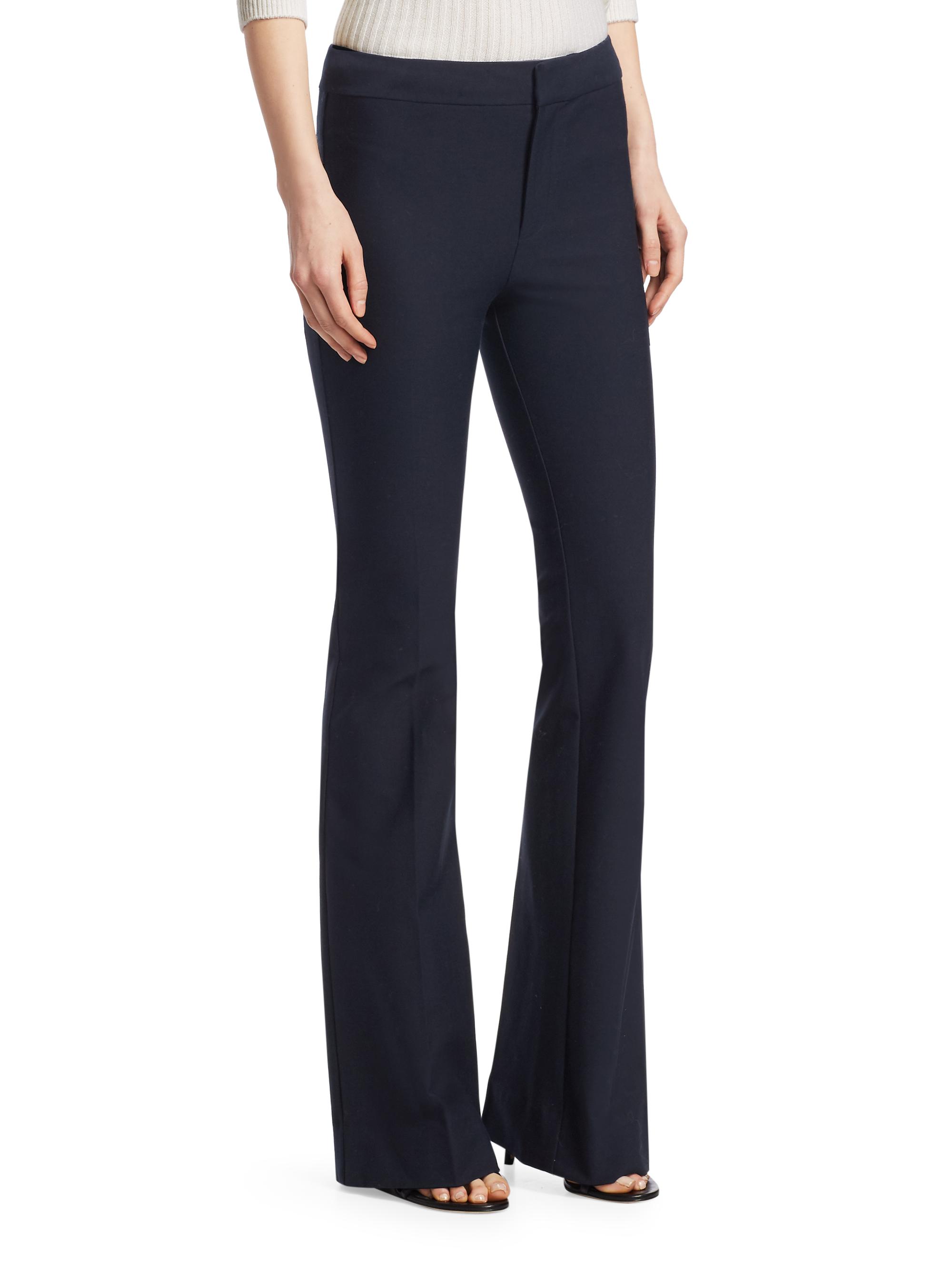 Derek Lam 10 Crosby Women's Crosby Flare Pant - Black | Thumbnail 4