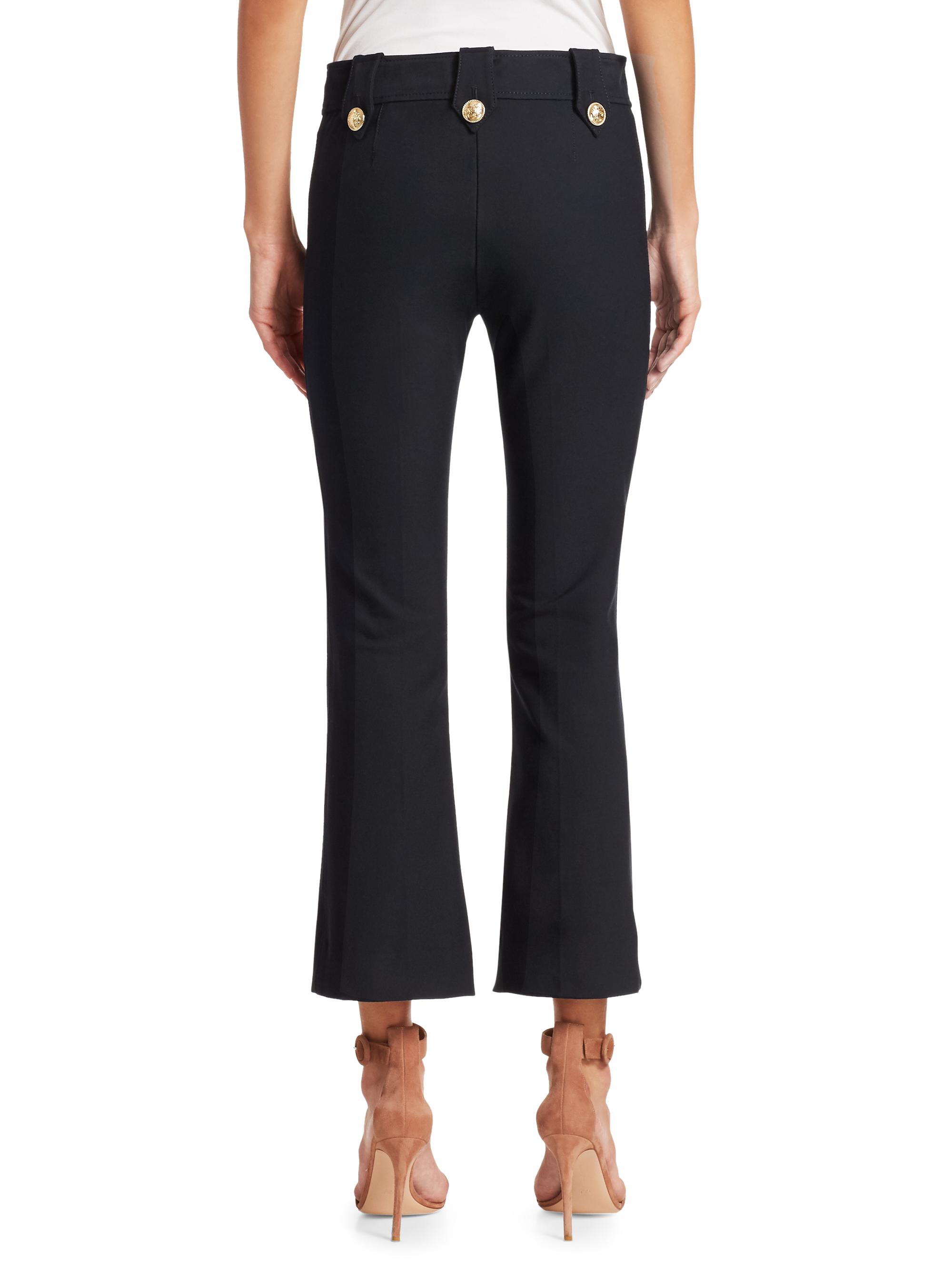 Derek Lam Robertson Crop Flare Pants | Saks Fifth Avenue