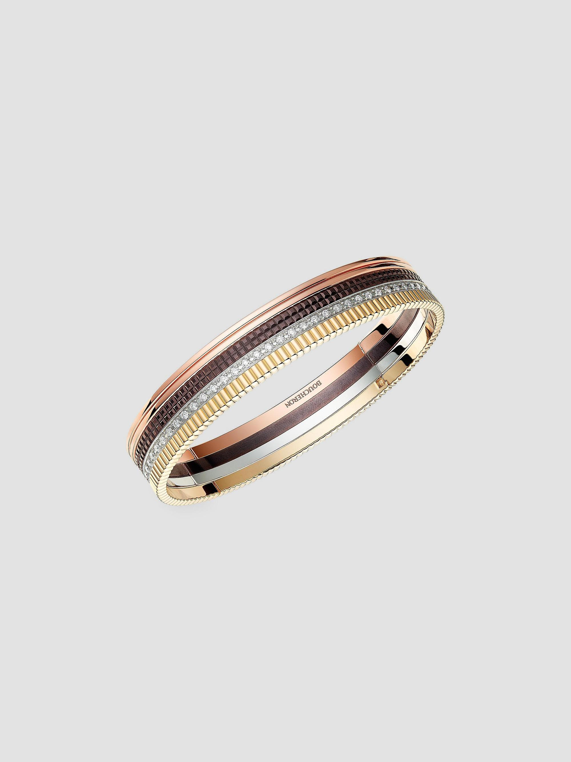 Bracelet De Montre Boucheron En Cuir Marron Taille S - Neuf Avec étiquettes - Réf BOU 006