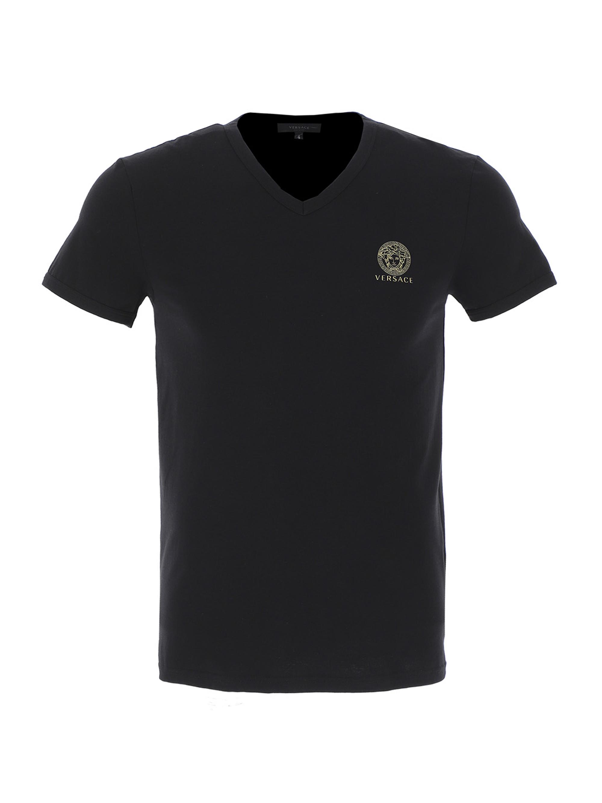 VERSACE ブラック ロングスリーブ Tシャツ M VERSACE ヴェルサーチェ Tシャツ ロングTシャツ 2枚セット ロンT