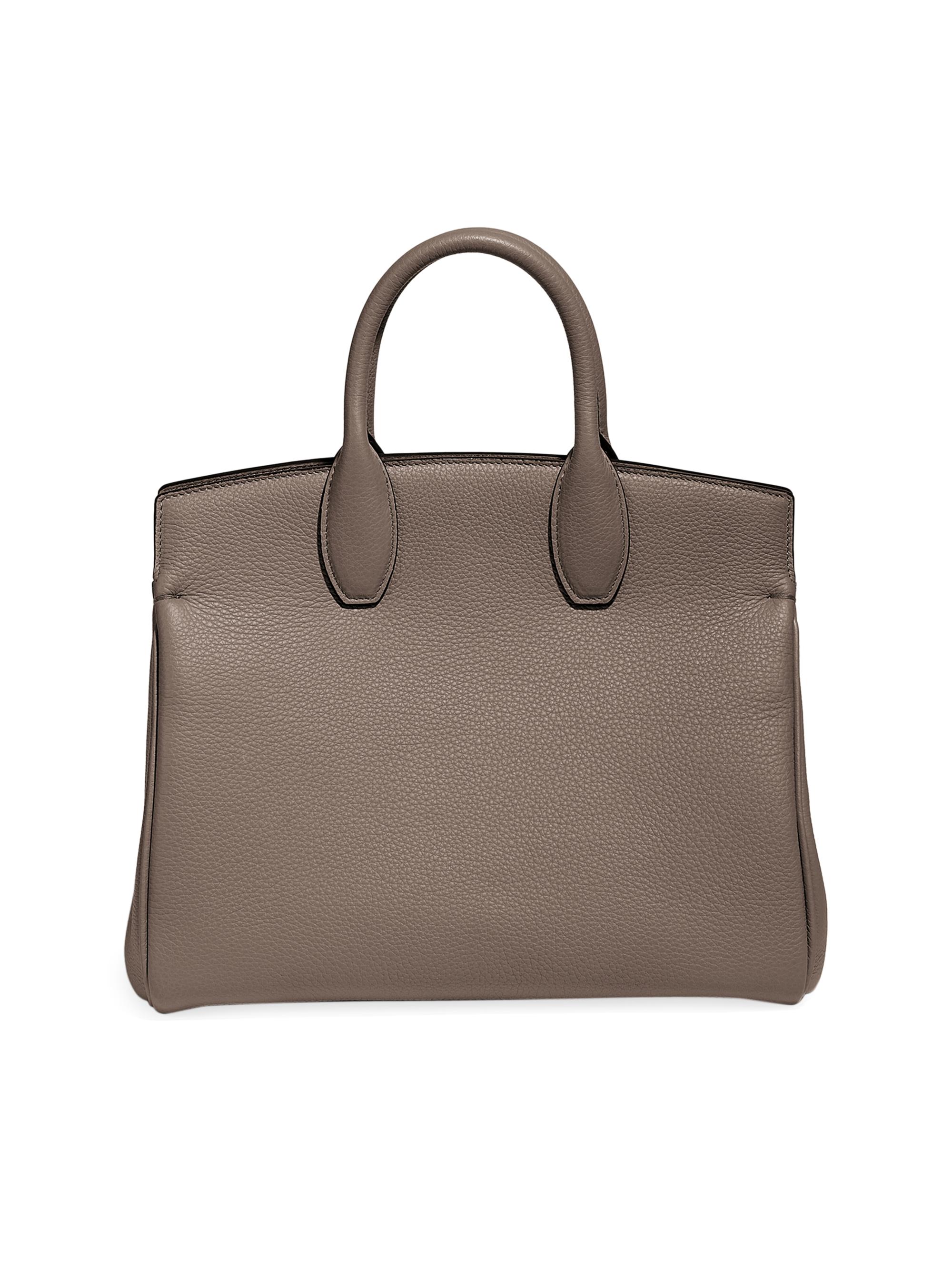 FERRAGAMO Studio Box Small Leather Top-Handle Bag | Saks Fifth Avenue