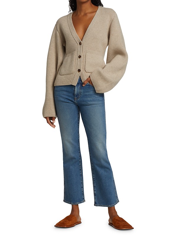 Shop Khaite Scarlett Cashmere Cardigan | Saks Fifth Avenue Shop Khaite Scarlett Cashmere Cardigan | Saks Fifth Avenue