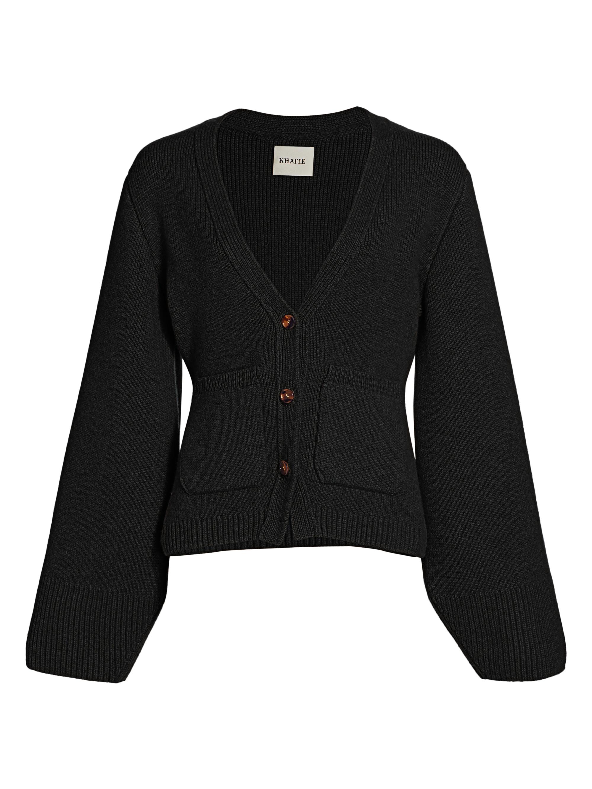 Jason Wu Collection V-Neck Peplum Cardigan | Saks Fifth Avenue