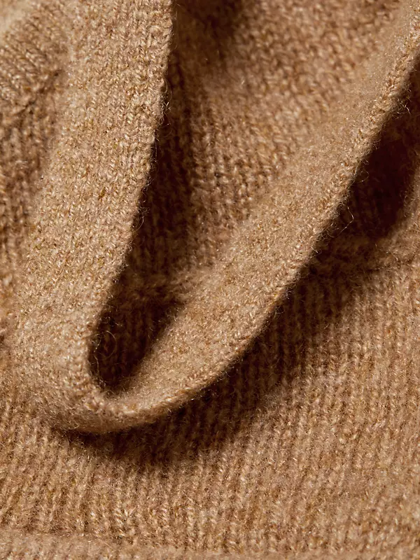 Eda cashmere bralette in brown - Khaite