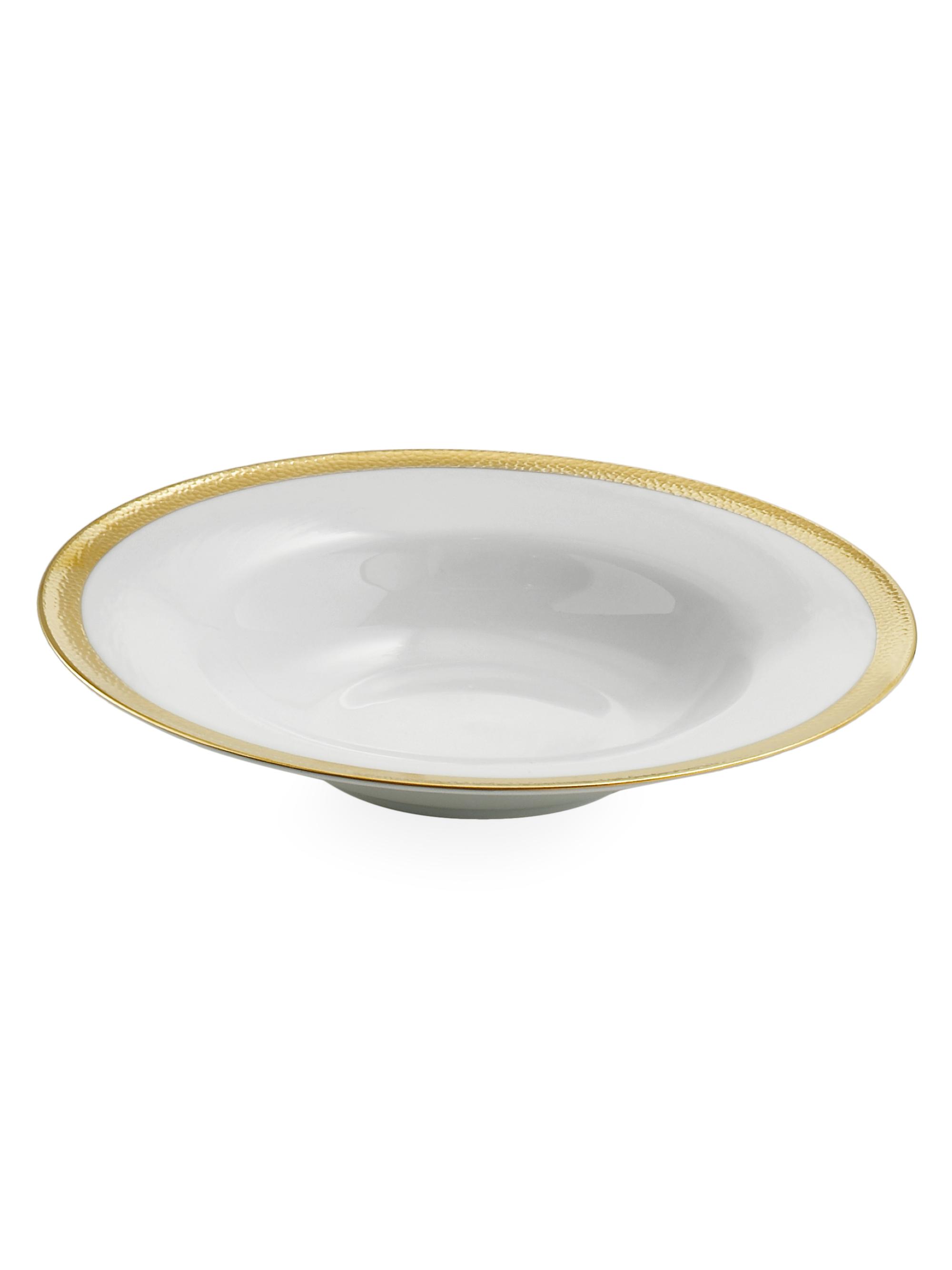 Michael Aram Goldsmith Rimmed Bowl
