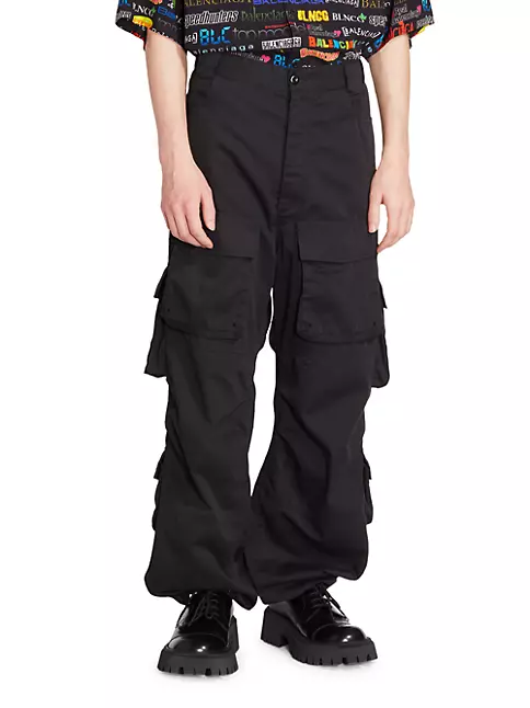 Front Pocket Cargo Pants 30 / Black