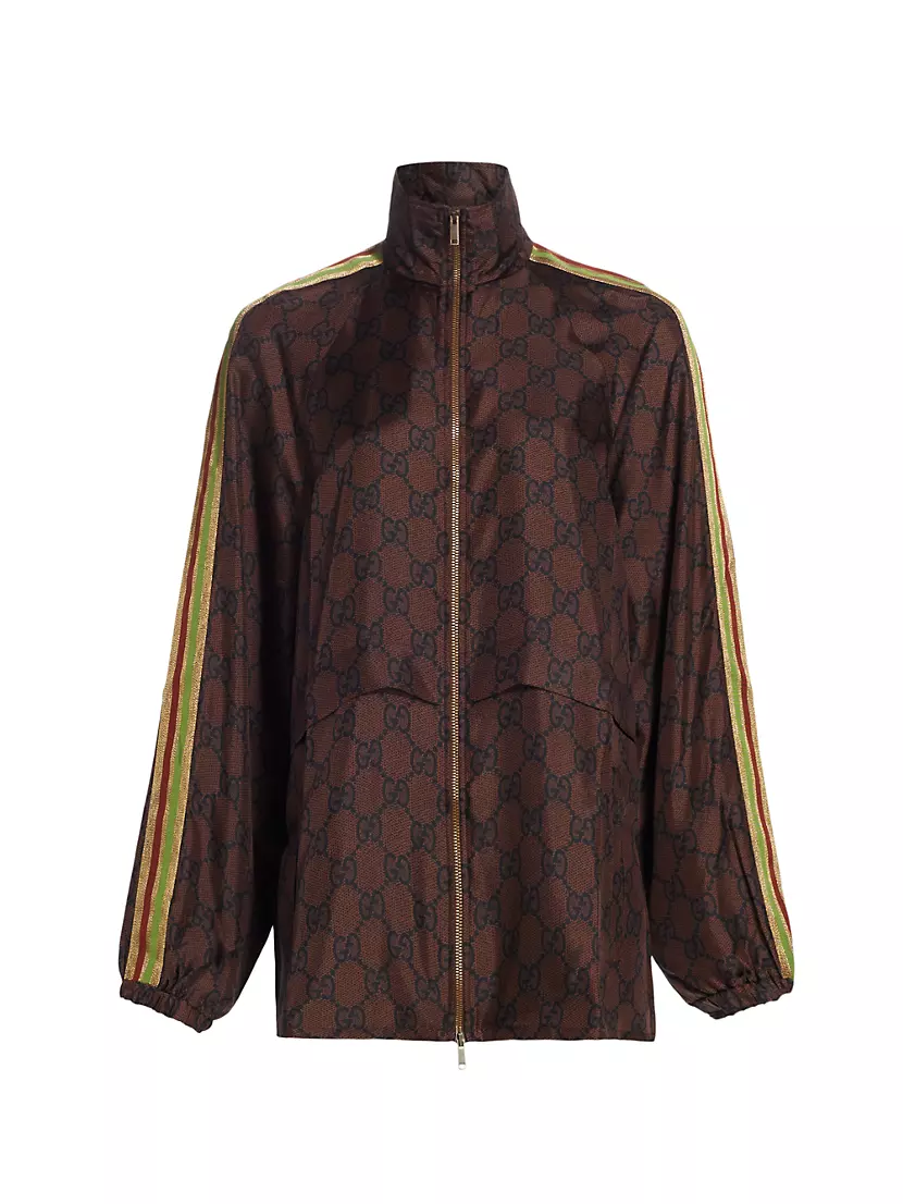 Gucci California GG Supreme pattern denim jacket
