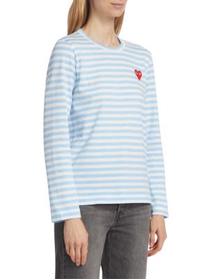 Alexander McQueen polka-dot long-sleeve shirt - Blue