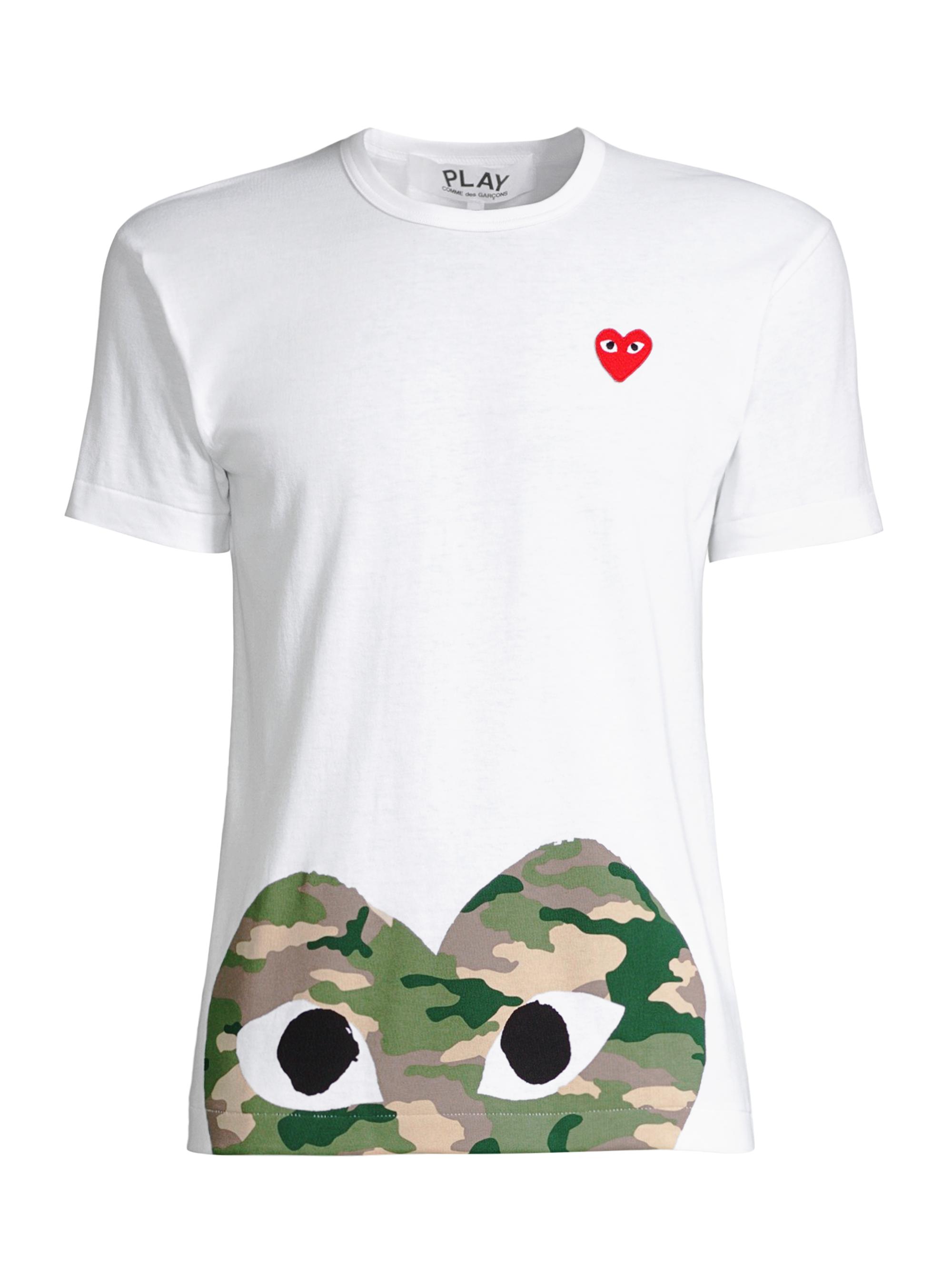 Comme des Garçons PLAY Classic Heart T-Shirt | Saks Fifth Avenue