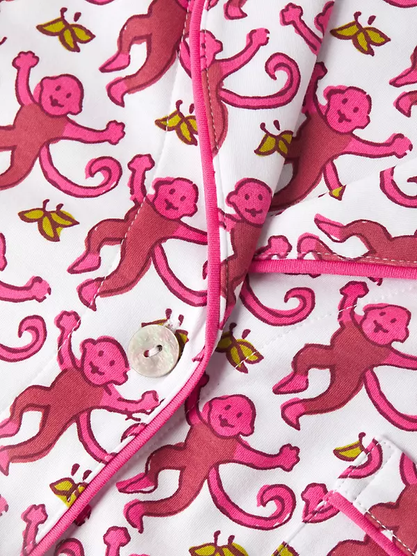 Prada - Elephants Print Tote - Women - Cotton - One Size in Pink