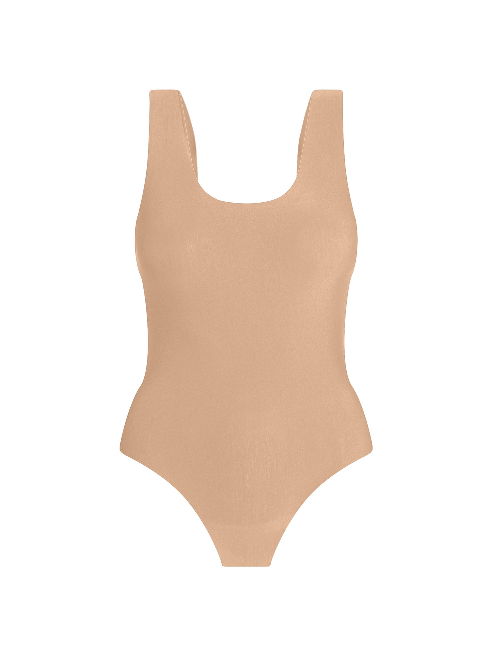 Commando Women's Butter Tank Bodysuit - Beige | Thumbnail 4