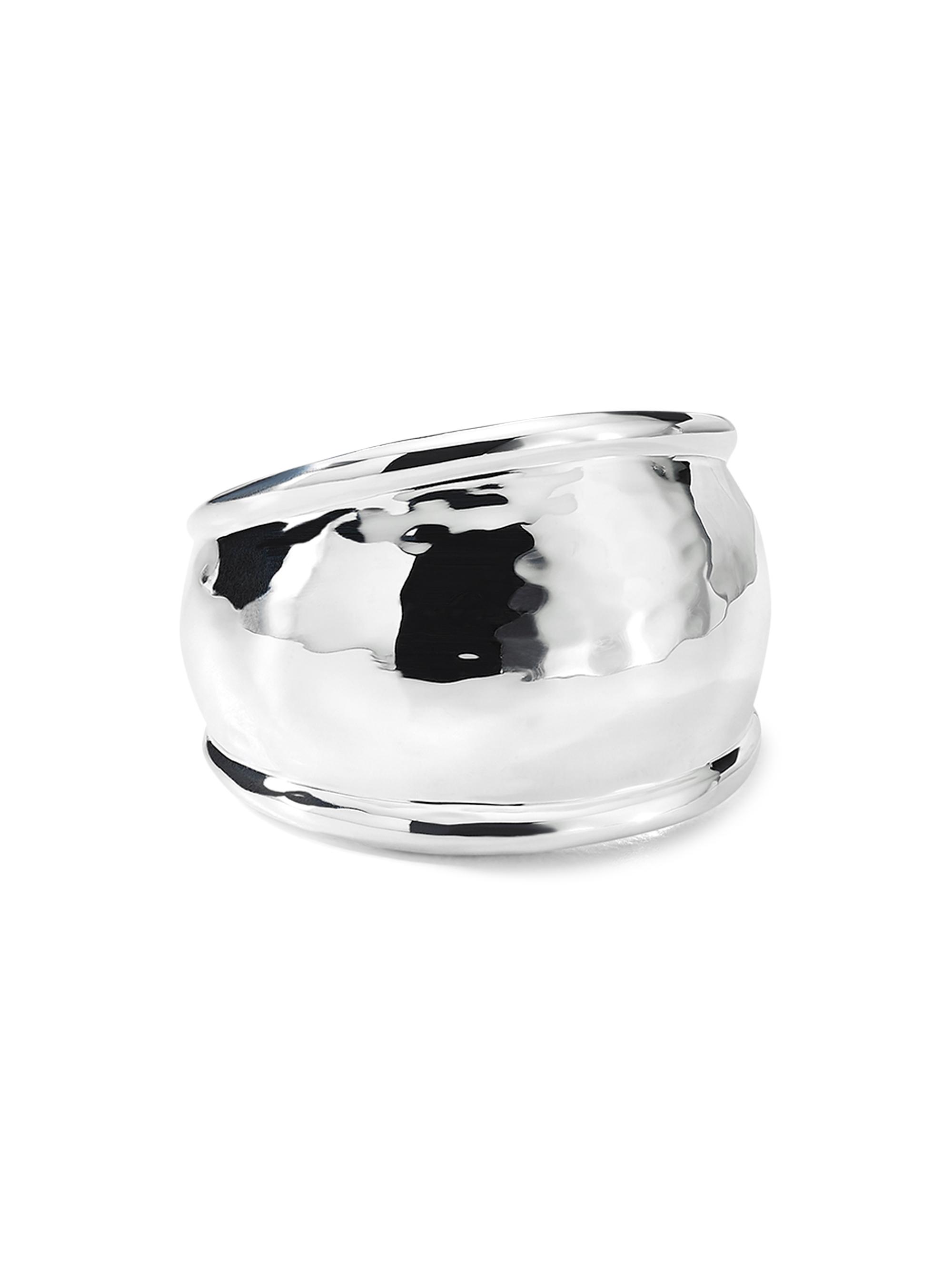 Ippolita Women's Classico Hammered Sterling Silver Dome Ring - Silver