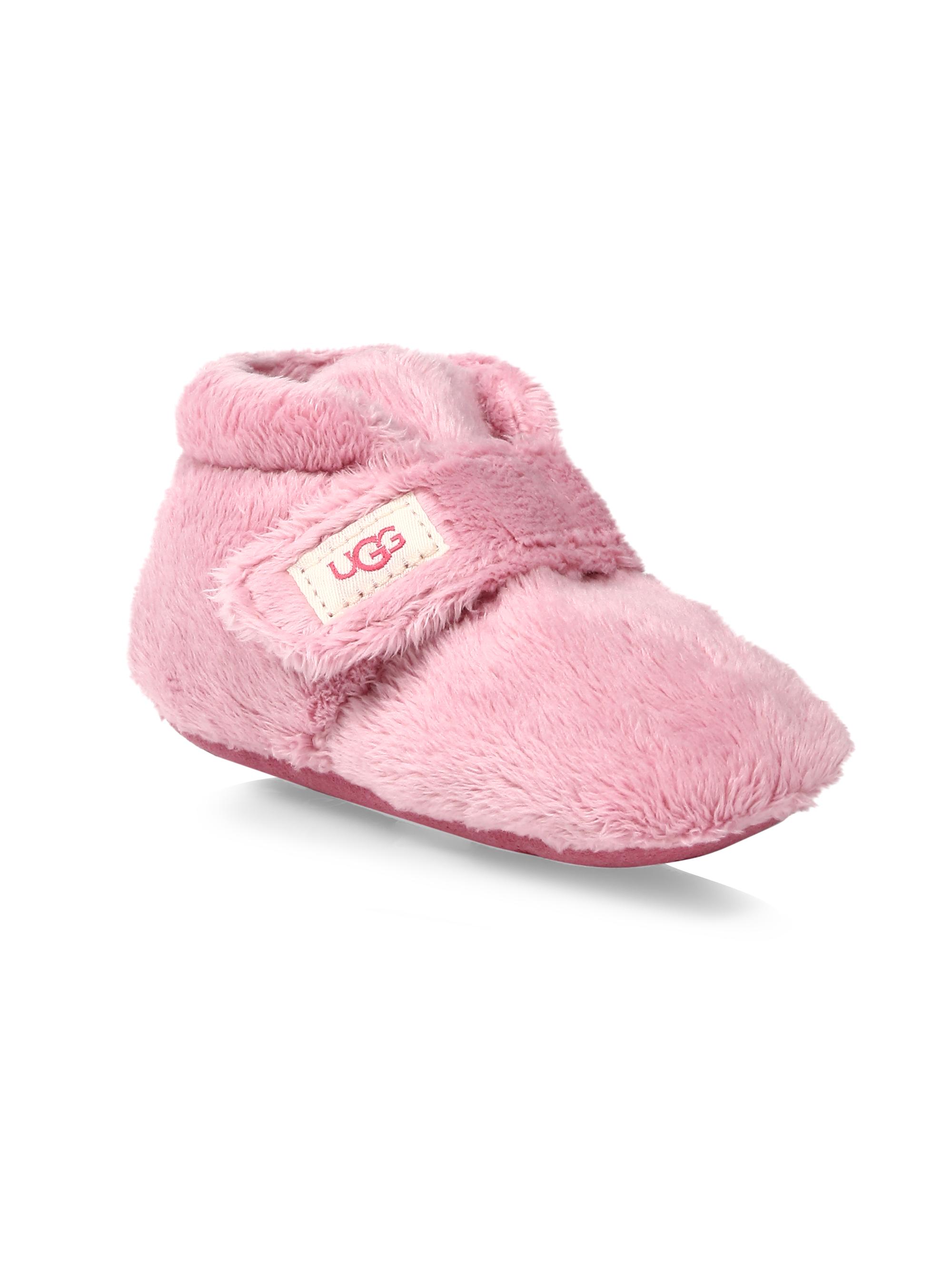 UGG Baby Girl's Bixbee Boots - Pink 4 (Baby)