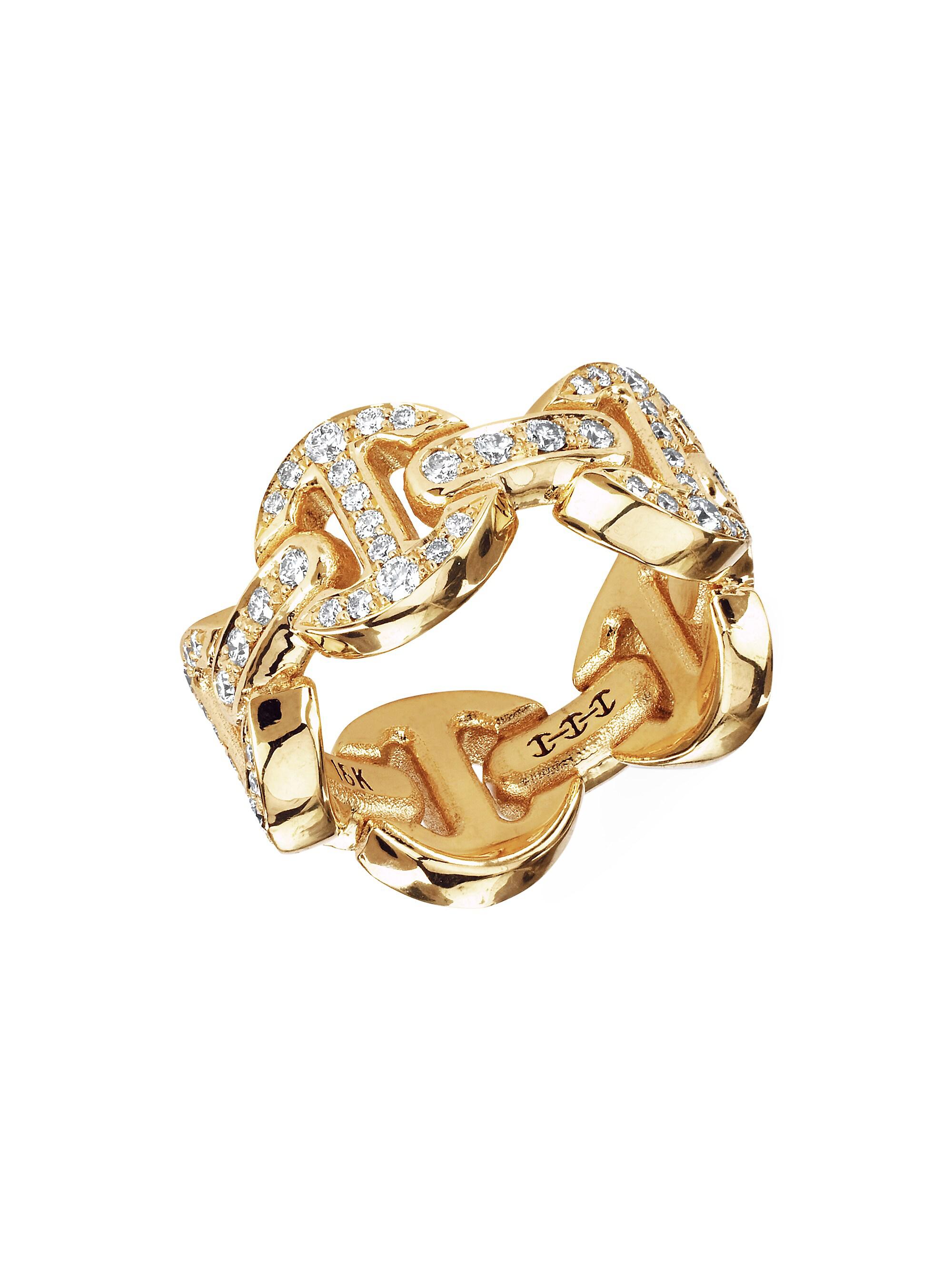 Hoorsenbuhs Micro Makers Dame 18K Yellow Gold & Diamond