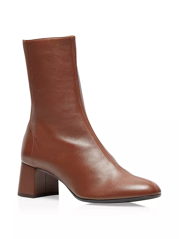 Saint Honore Leather Ankle Boots