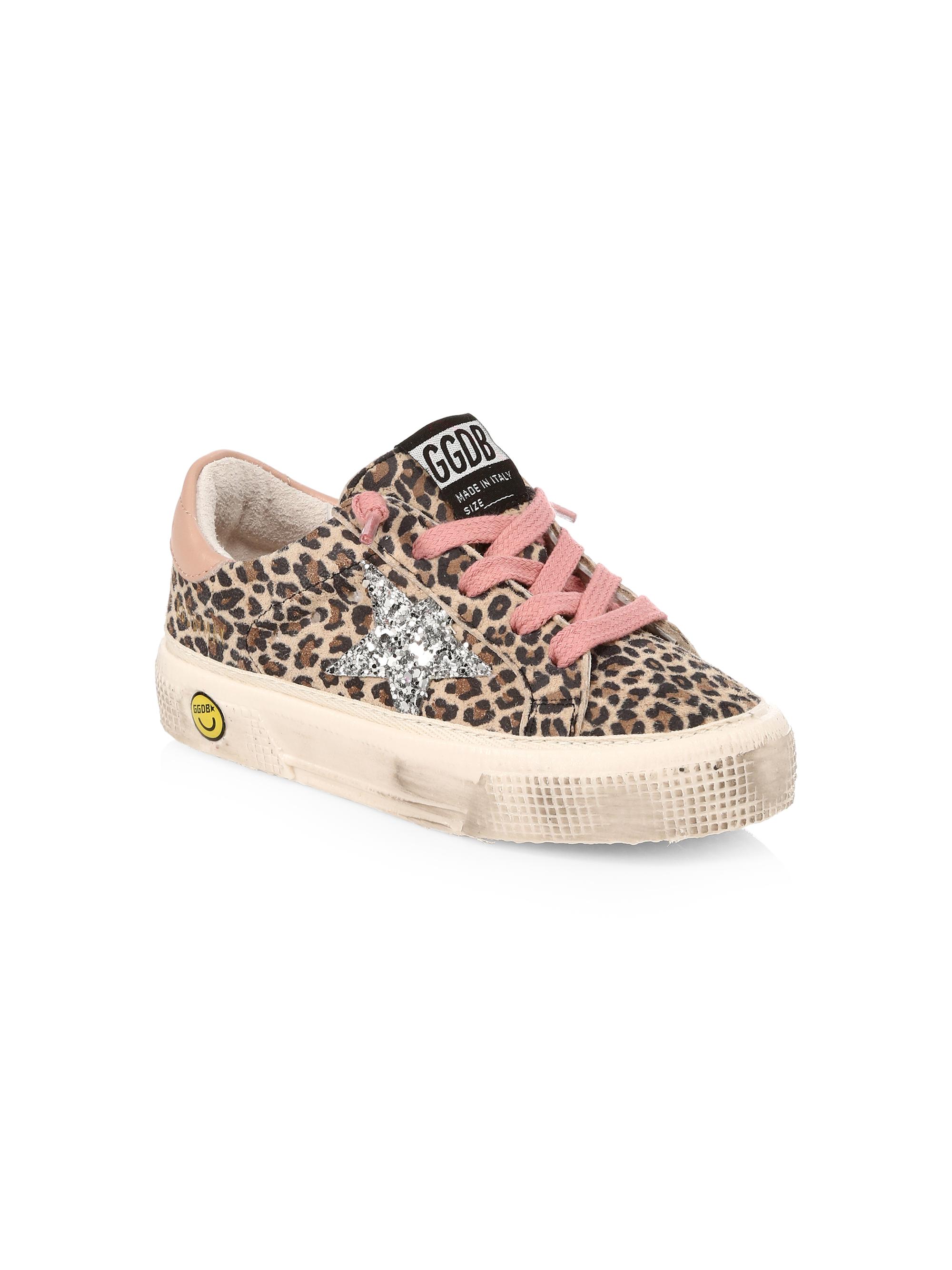 Golden Goose Little Girl's & Girl's May Leopard-Print