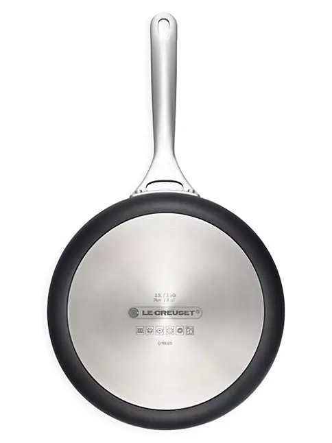 Le Creuset Non-Stick Saucepan with handle and Glass Lid 18