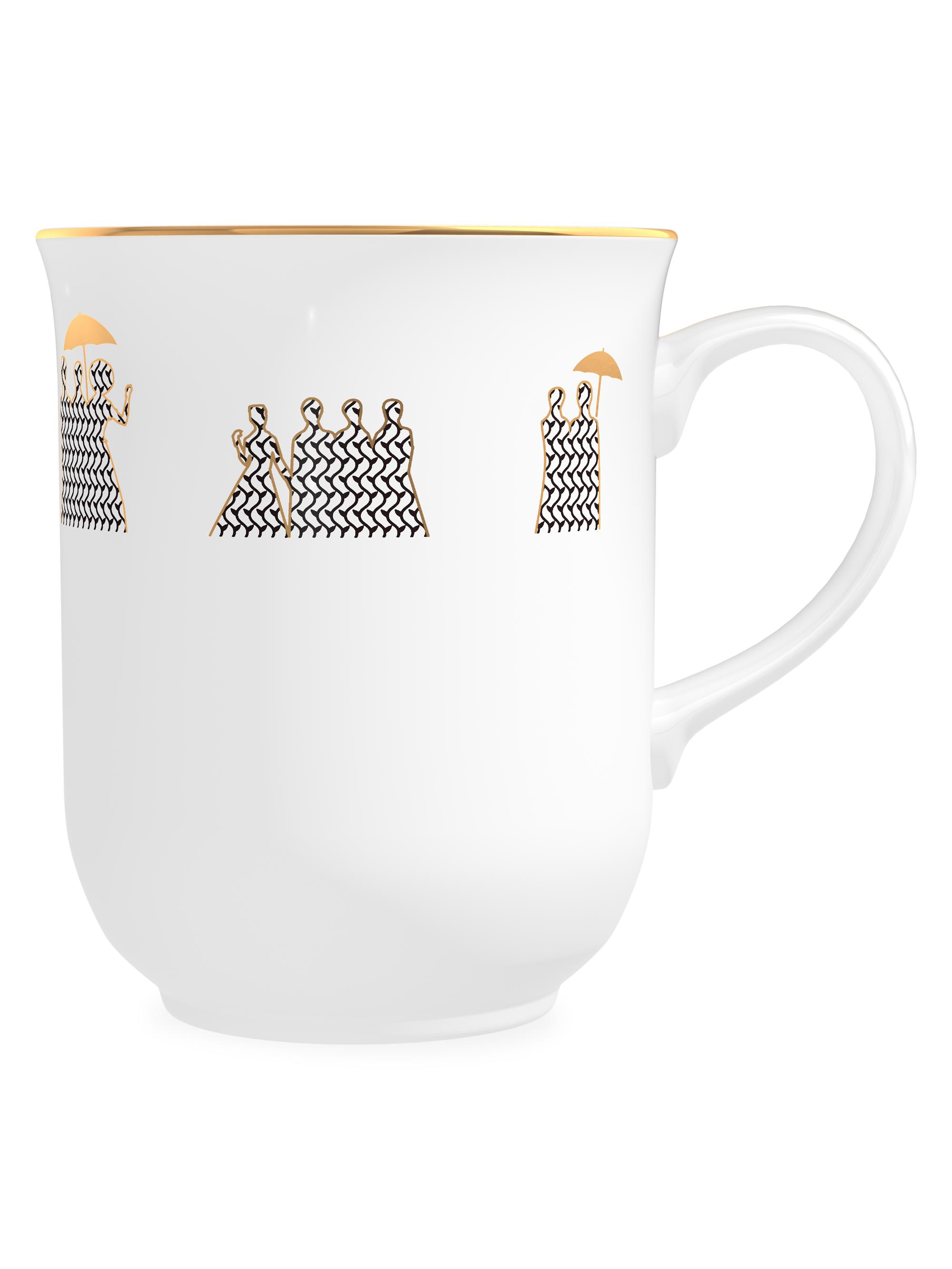 Memo Paris Women's Cedar Scented Porcelain Coffee Mug Candle