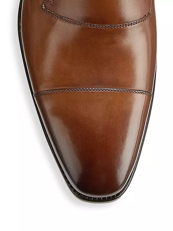 Giordano Monk-Strap Leather Shoes