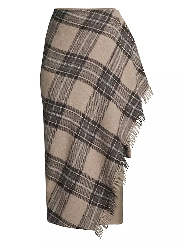 Pigna Virgin Wool Blanket Skirt