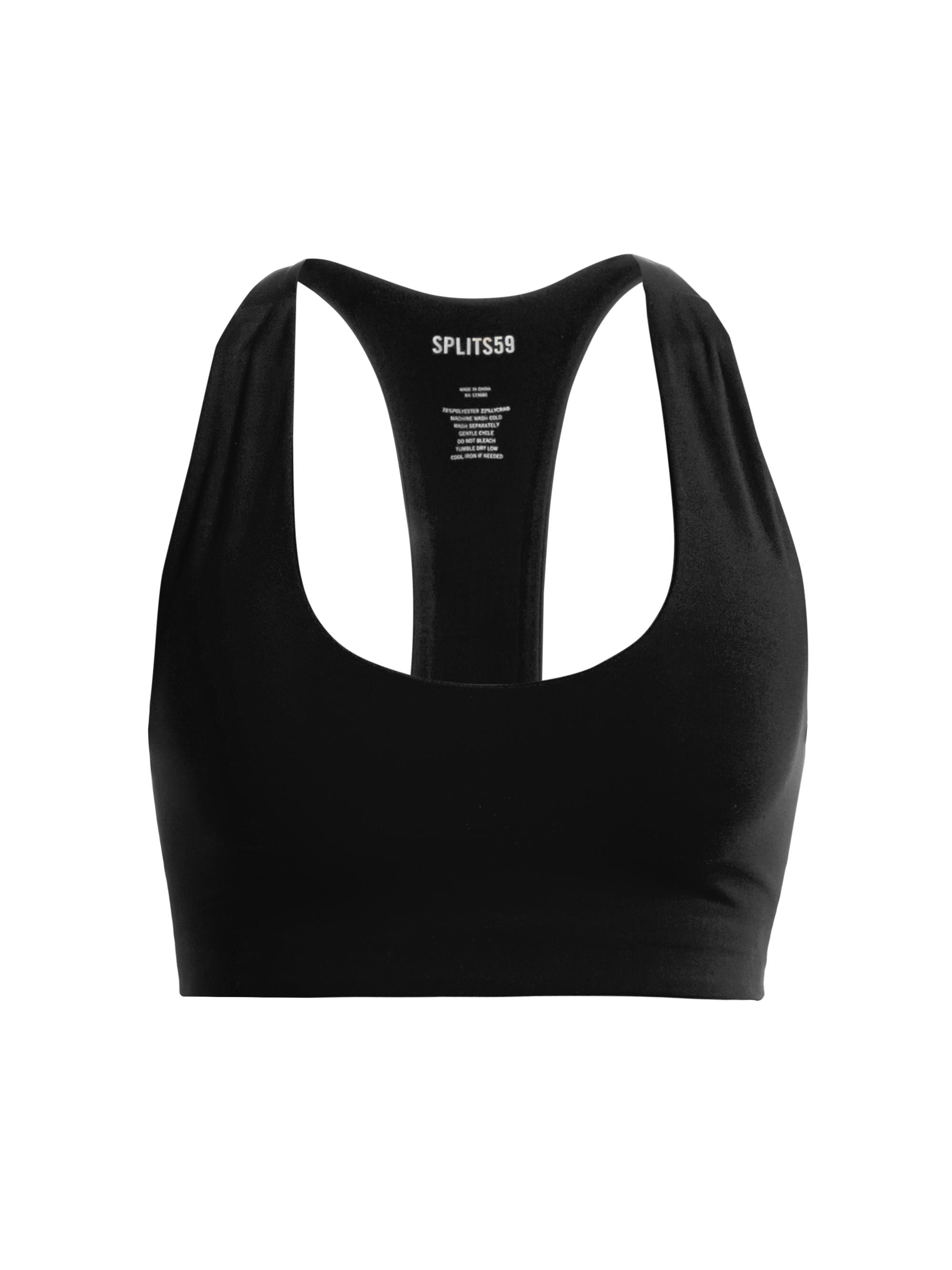 Splits59 Women's Sara Airweight Sports Bra - Black
