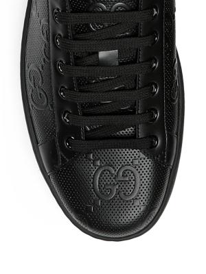 Gucci Ace Bee Print Black