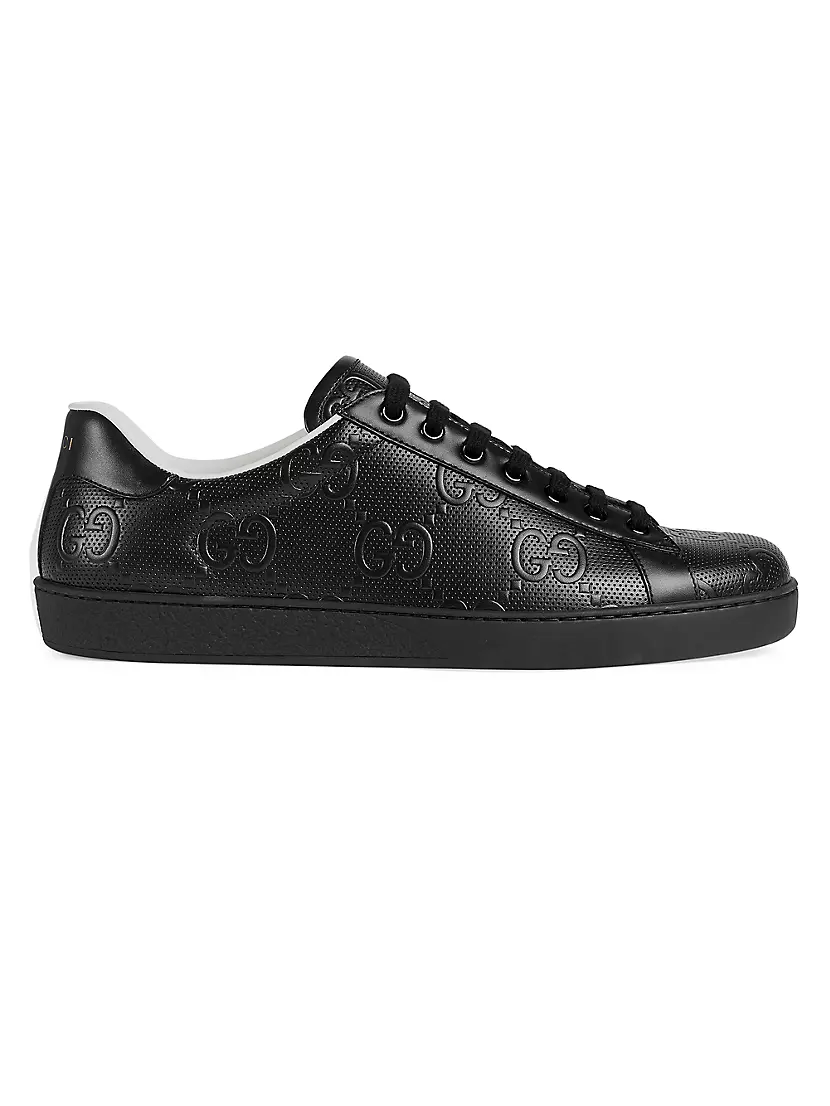 Gucci GG Embossed Ace Sneakers