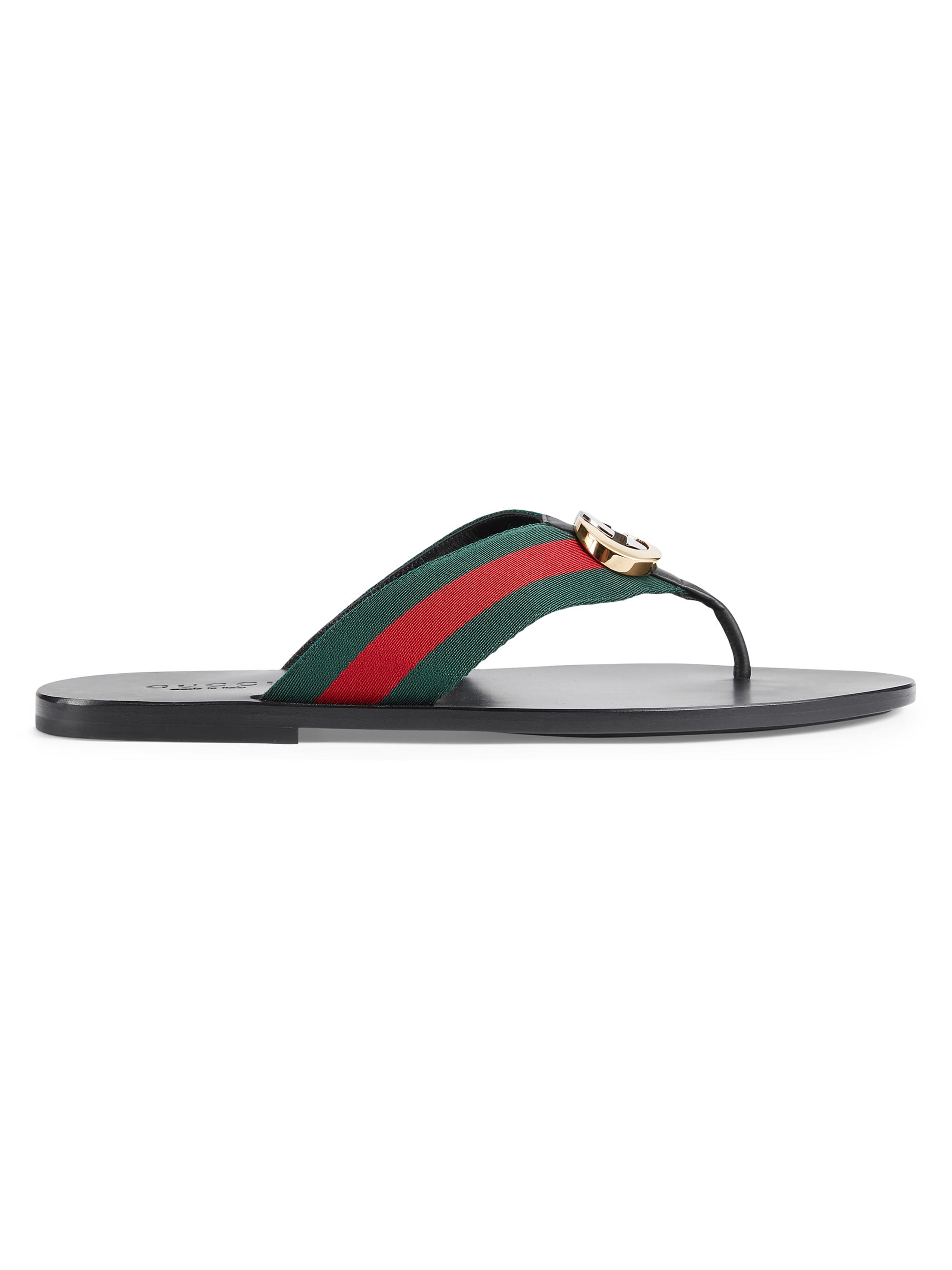 【 Bamiki 】GUCCI サンダル Gucci Kika Thong Sandals | Saks Fifth Avenue