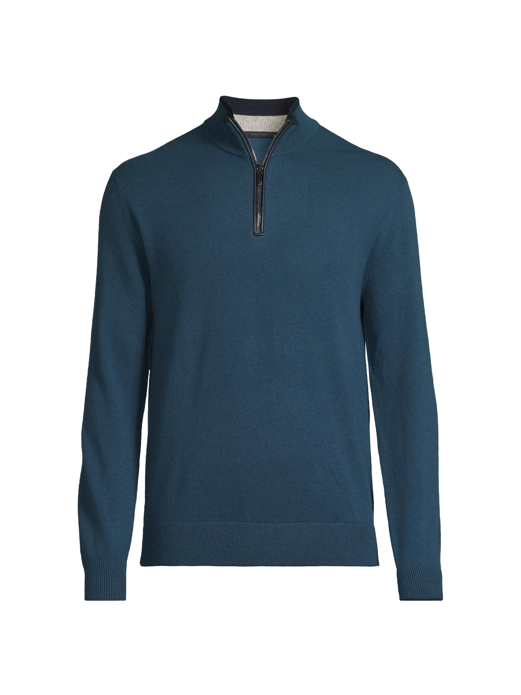 Greyson Sebonack Quarter-Zip Pullover | Saks Fifth Avenue