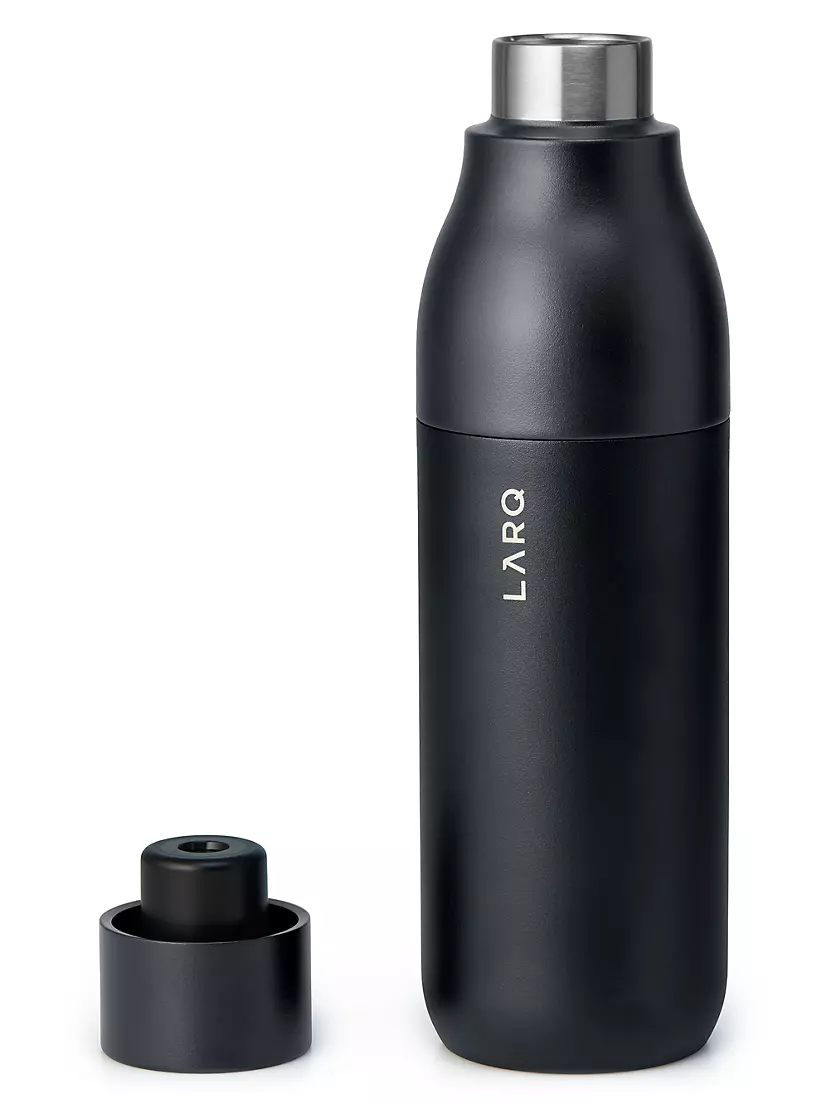 16 oz. bkr Glass Water Bottle - Opaque Black – PINE LIFE