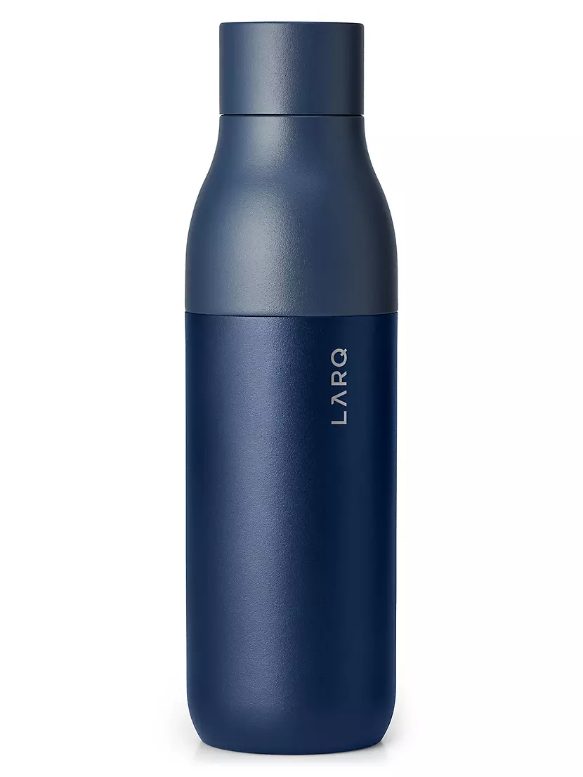  LARQ Bottle - Self-Cleaning and Insulated Stainless Steel Water  Bottle with Award-winning Design and UV Water Sanitizer, 17oz, Monaco Blue  : Sports & Outdoors