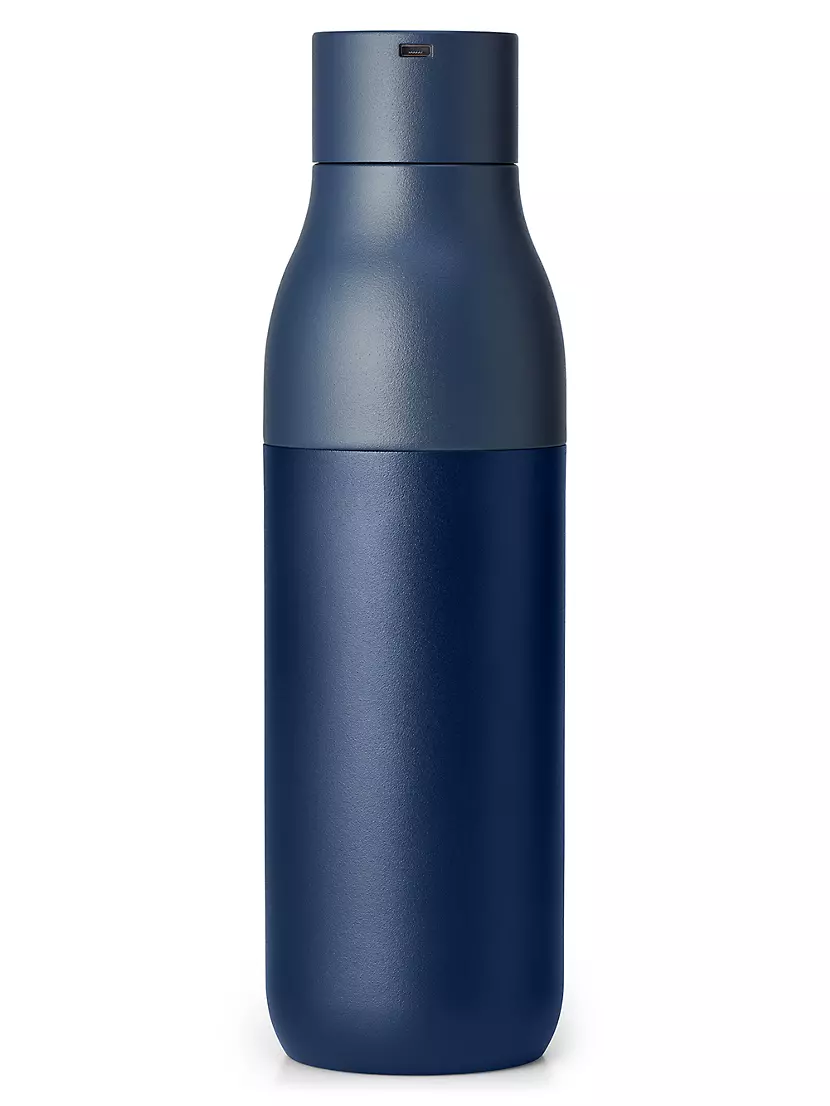 LARQ Bottle - Self-Cleaning and Insulated Stainless Steel Water Bottle with  Award-winning Design and UV Water Sanitizer, 25oz, Monaco Blue