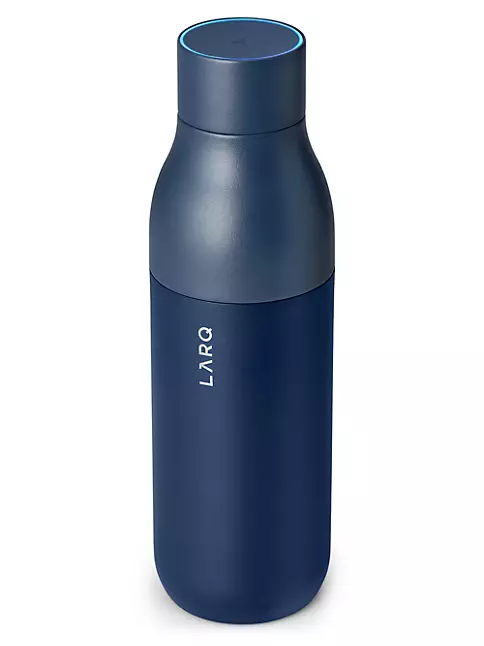 LARQ Bottle - Self-Cleaning and Insulated Stainless Steel Water Bottle with  Award-winning Design and UV Water Sanitizer, 17oz, Monaco Blue