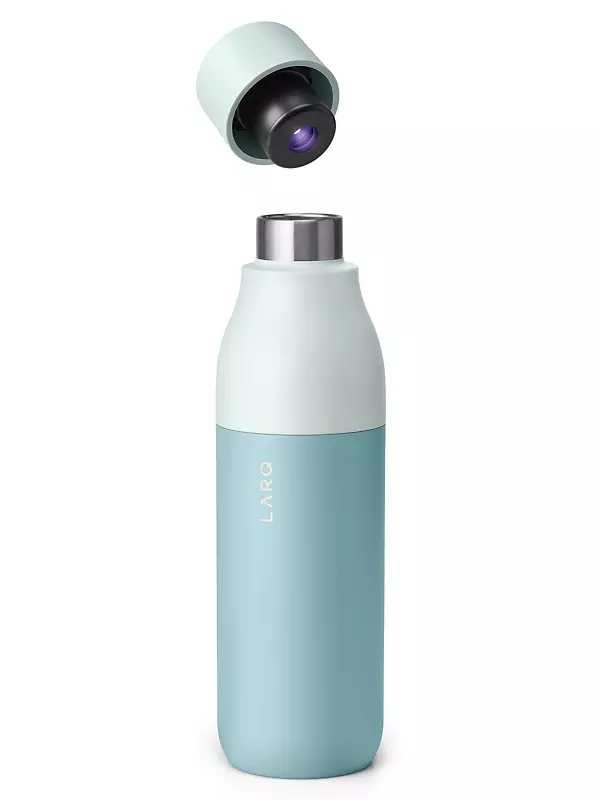 Shop Larq Monaco Blue Self-Sanitizing Water Bottle