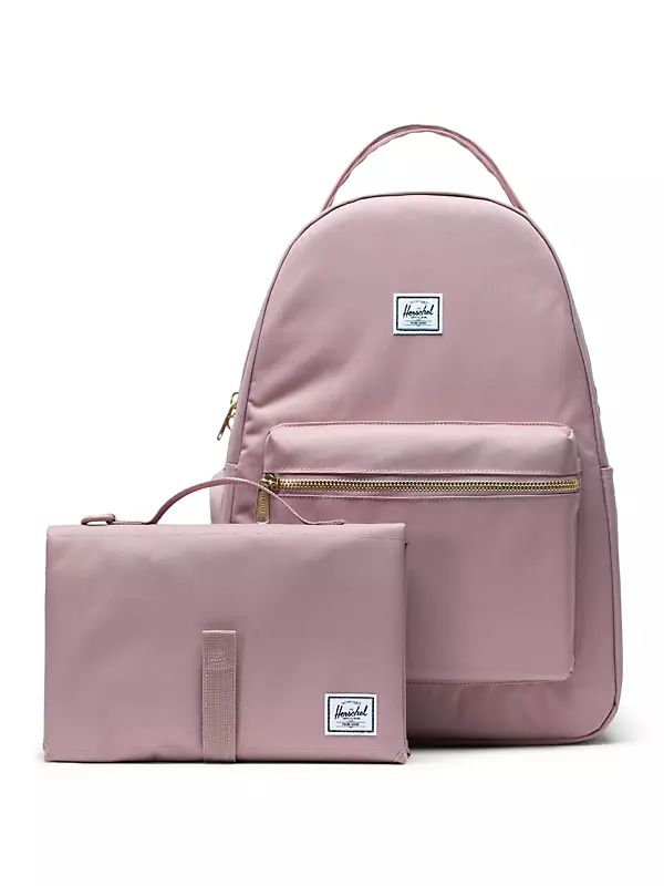 Extra Pocket L 23 5 Leather Backpack in Pink - Loro Piana