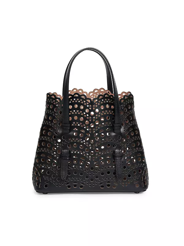 Mina 25 Perforated Leather Tote