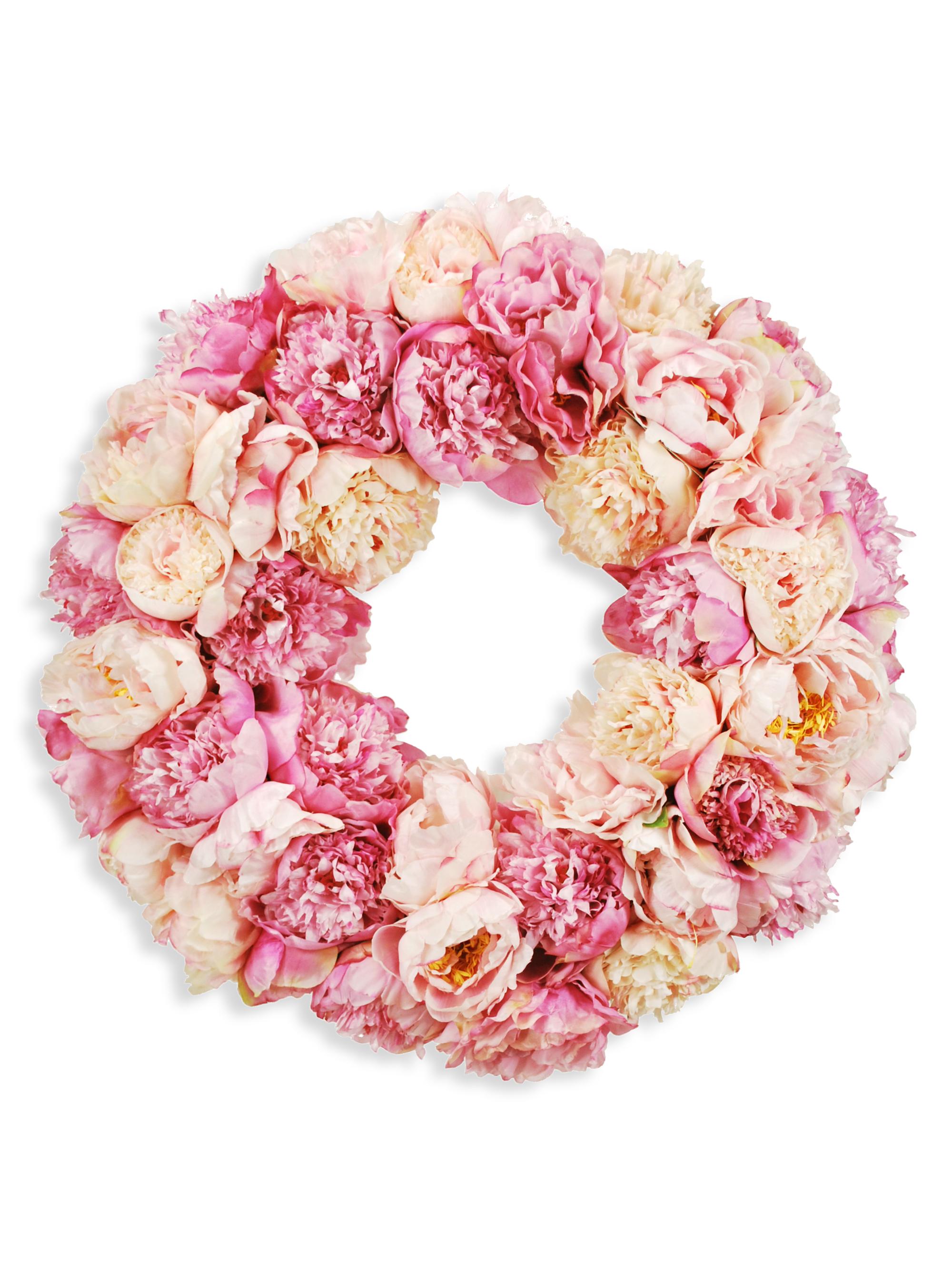 Winward Home Everyday Floral Imitation Peony Wreath