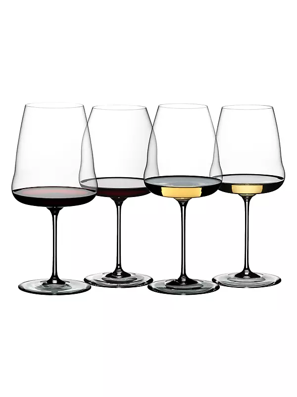 Colored Wine Glasses Set of 6 - Square Wine Glasses with Stem and Flat  Bottom,Mu