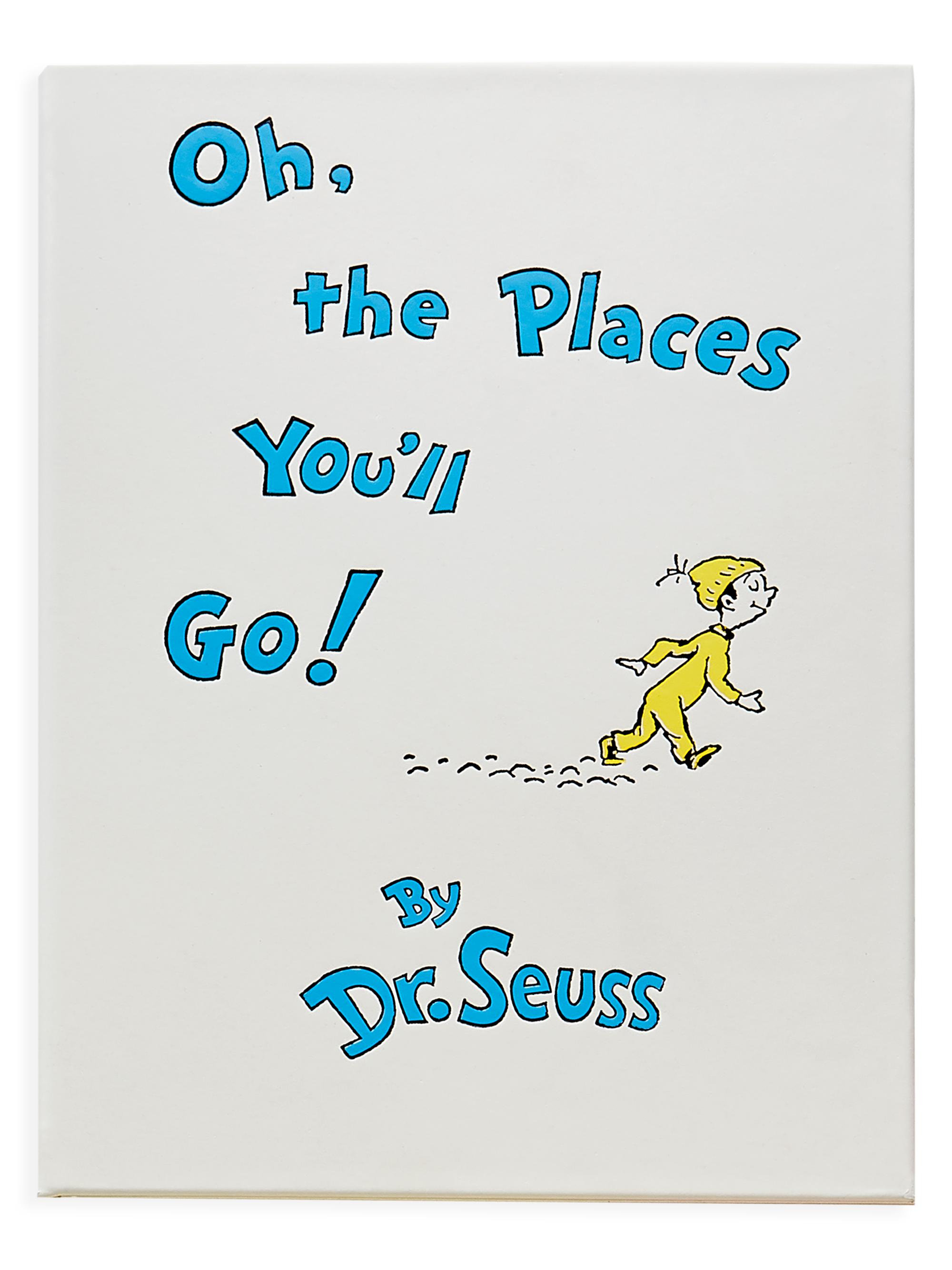 Graphic Image "Oh, The Places You'll Go!''Leather-Bound Classic Children's Book