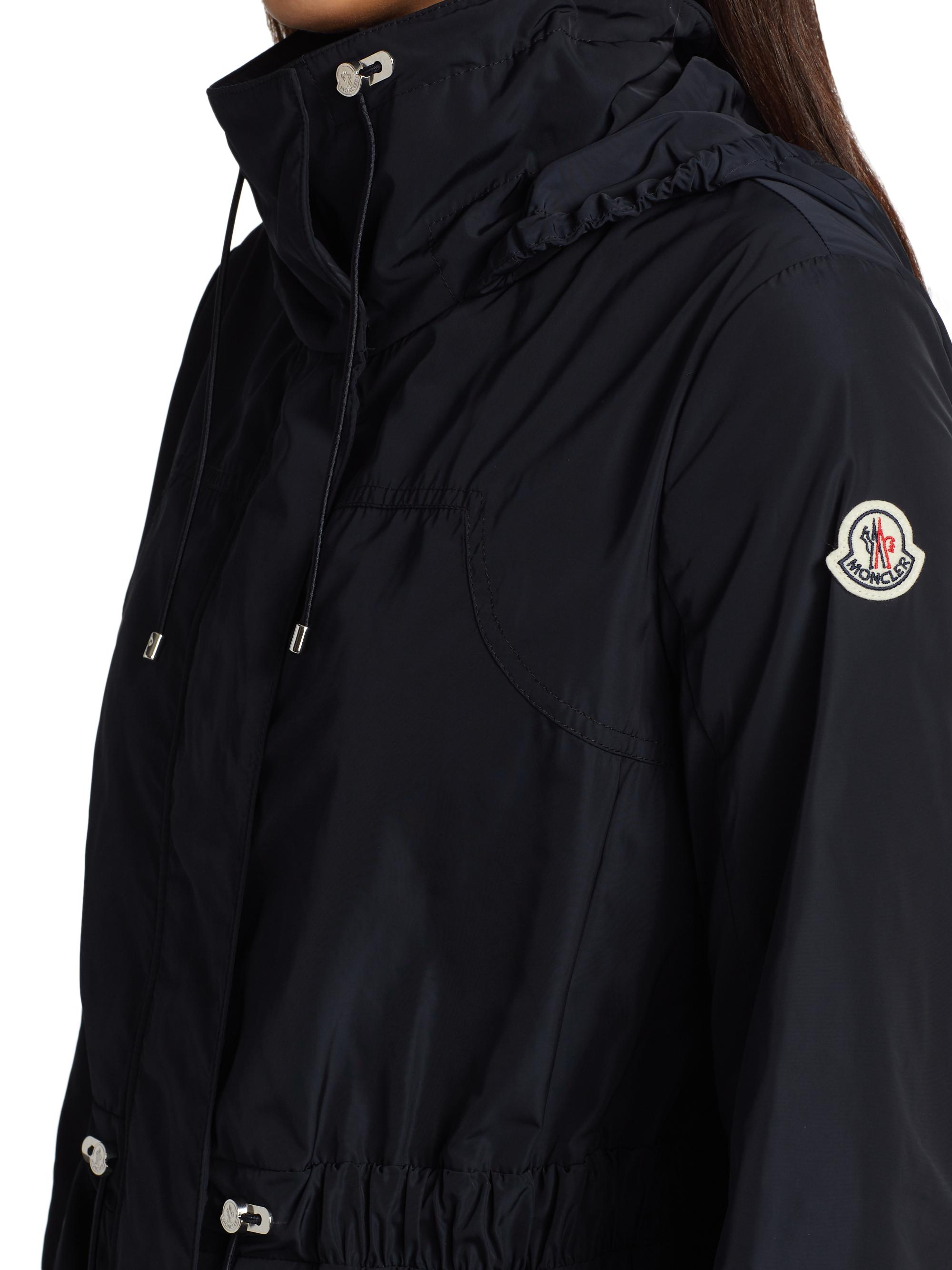 moncler ocre short rain jacket