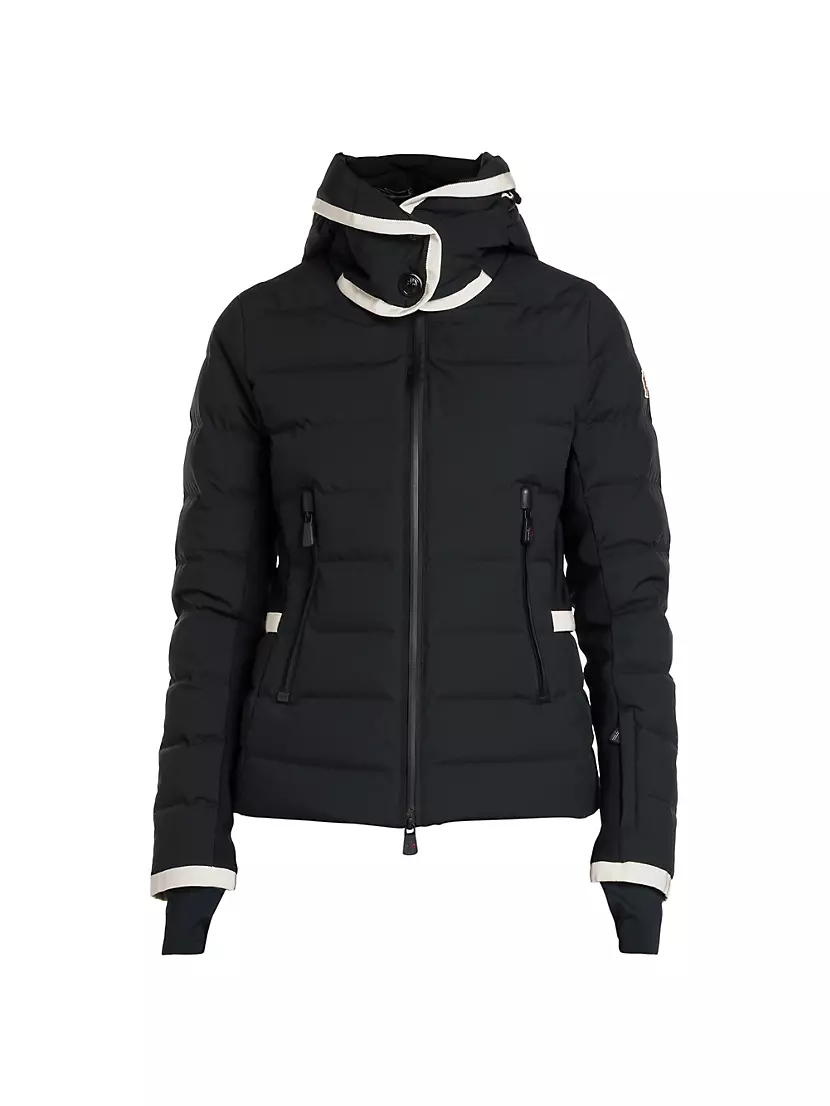 Shop Moncler Grenoble Lamoura Fitted Down Ski Jacket