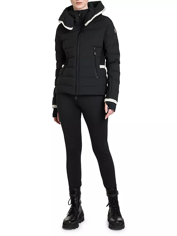 Shop Moncler Grenoble Lamoura Fitted Down Ski Jacket