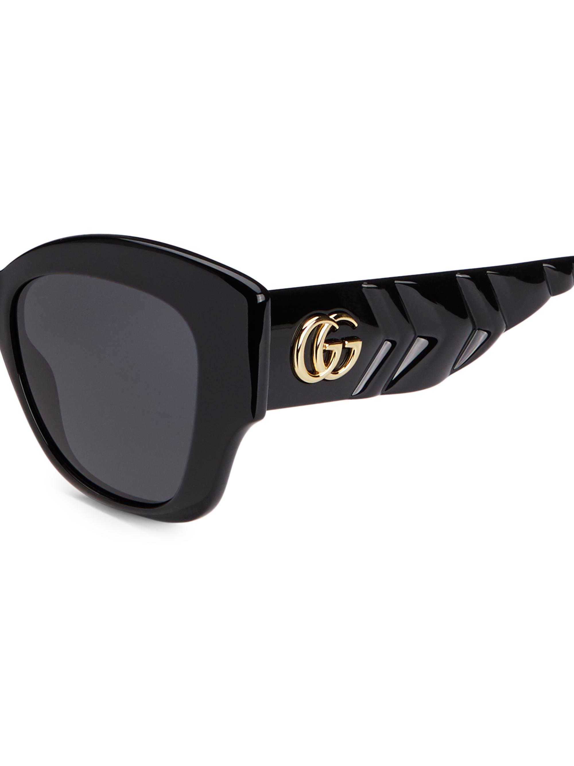 Gucci 53MM Cat-Eye Sunglasses | Saks Fifth Avenue