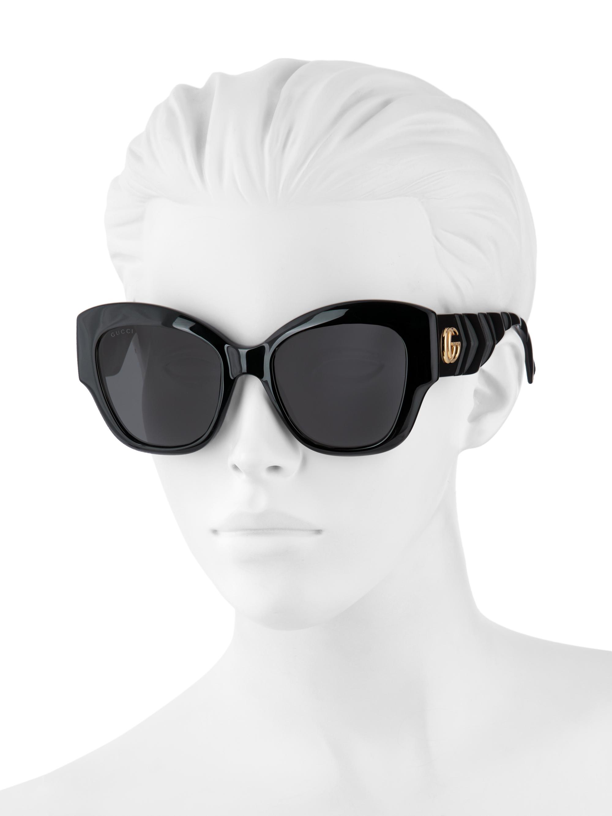 Gucci 53MM Cat-Eye Sunglasses | Saks Fifth Avenue